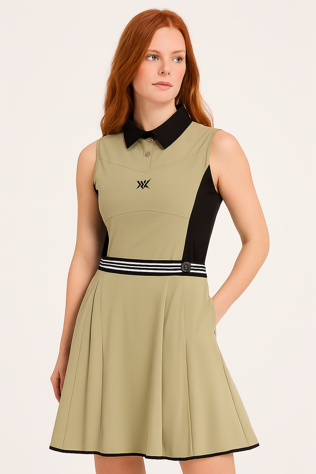 ANEW Golf: Women Sleeveless Flare One Piece – Black | Price Includes Shipping & VAT