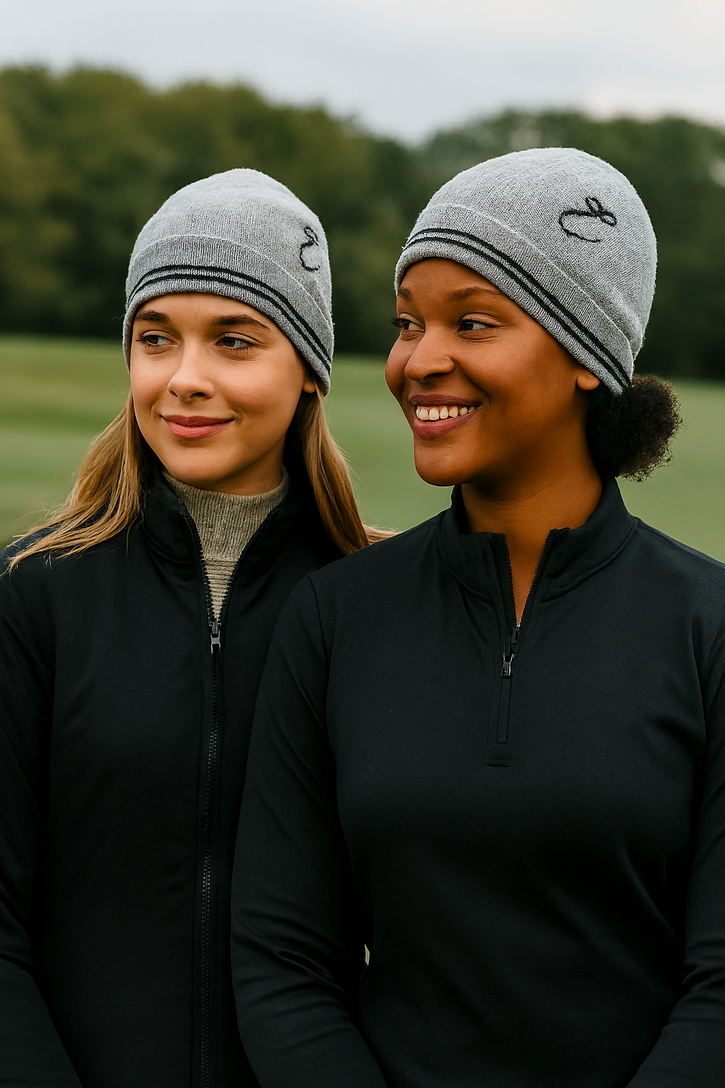 Crown of Edinburgh Cashmere Beanie – Bruntsfield Grey with Monogram E | VAT & Shipping cost included