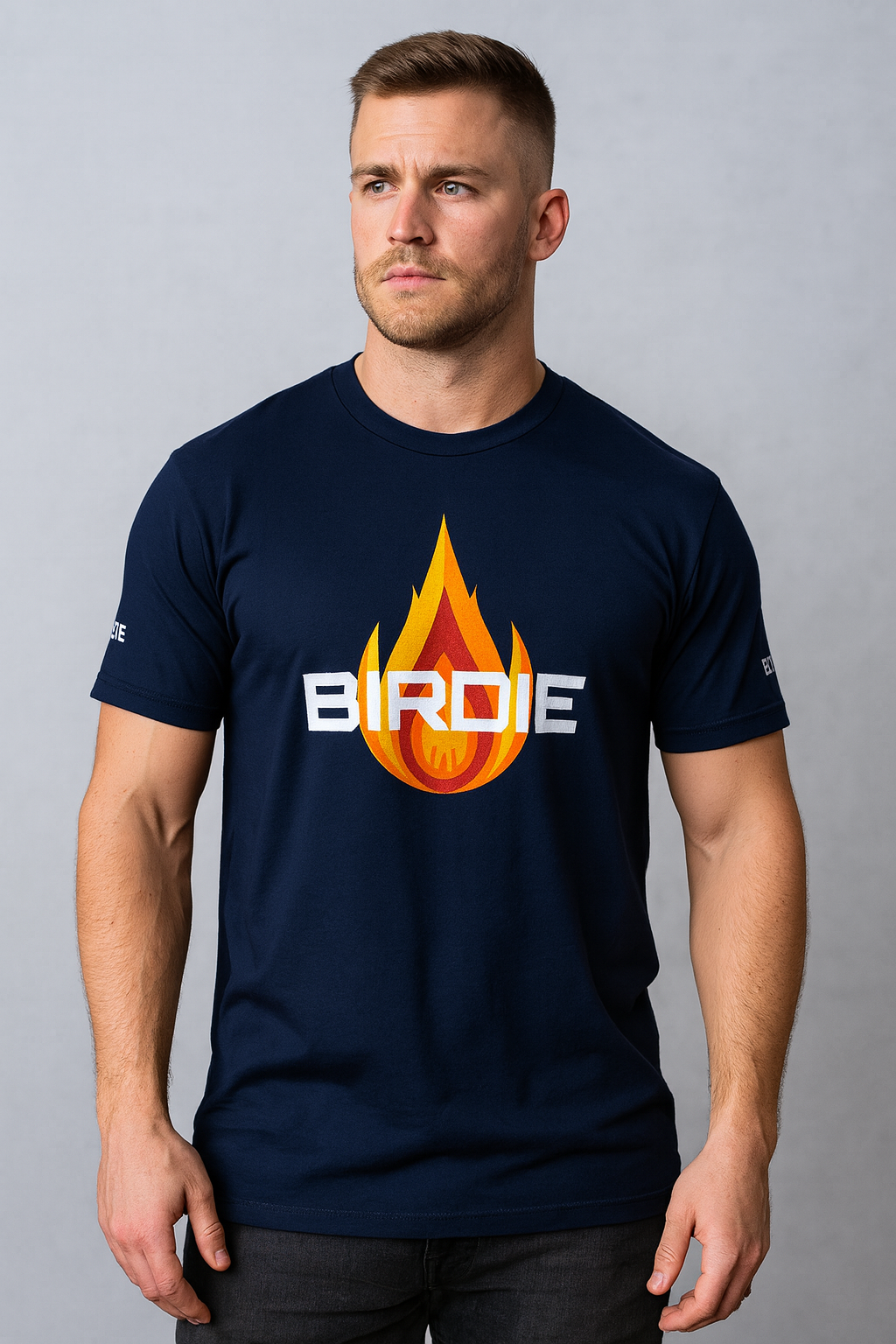 T9T Birdie Flame Short-Sleeve Unisex T-Shirt