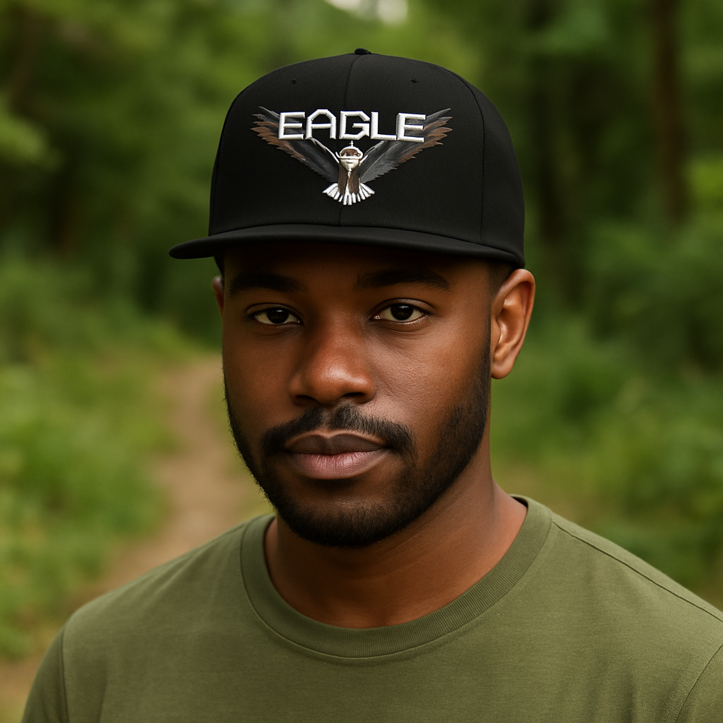 T9T Eagle Snapback Hat | DTFlex Print